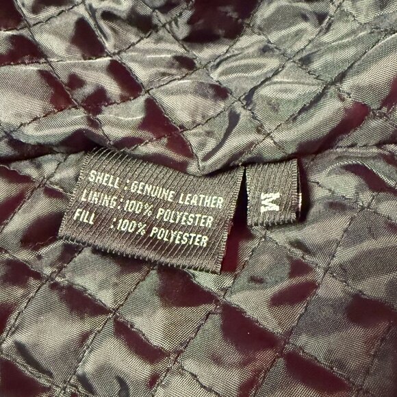 Upcycled Abstract Neon Leather Jacket – Hand-Painted Festival & Street Style - Picture 7 of 12